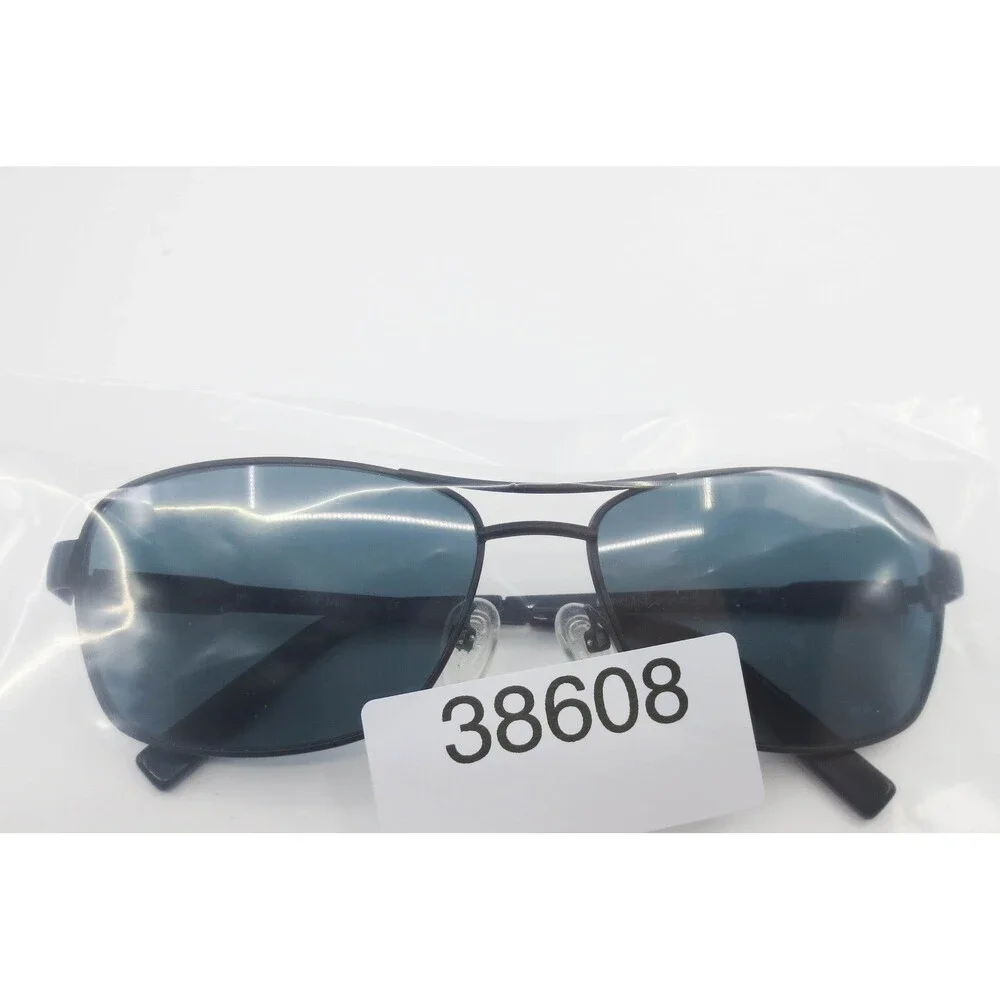 Kirkland Signature Shiraz 596187 Mens Black Navigator Sunglasses Italy 58-16-140